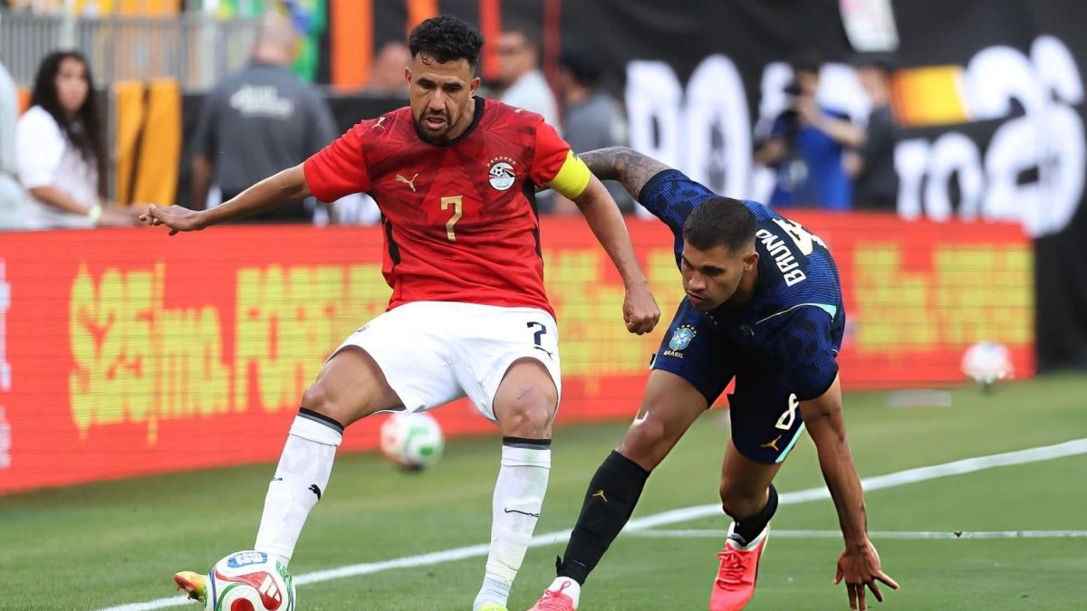 البرازيل تفوز علي مصر بثنائية ودية استعدادًا للمونديال